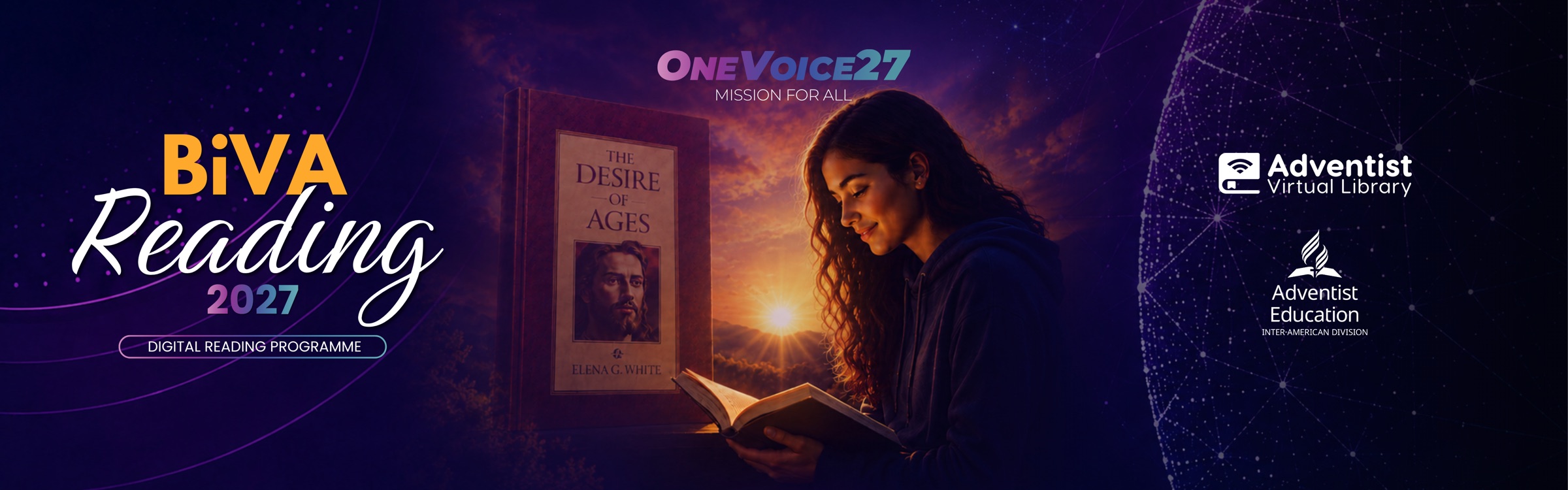 Official BiVA Reading 2027 artwork in English